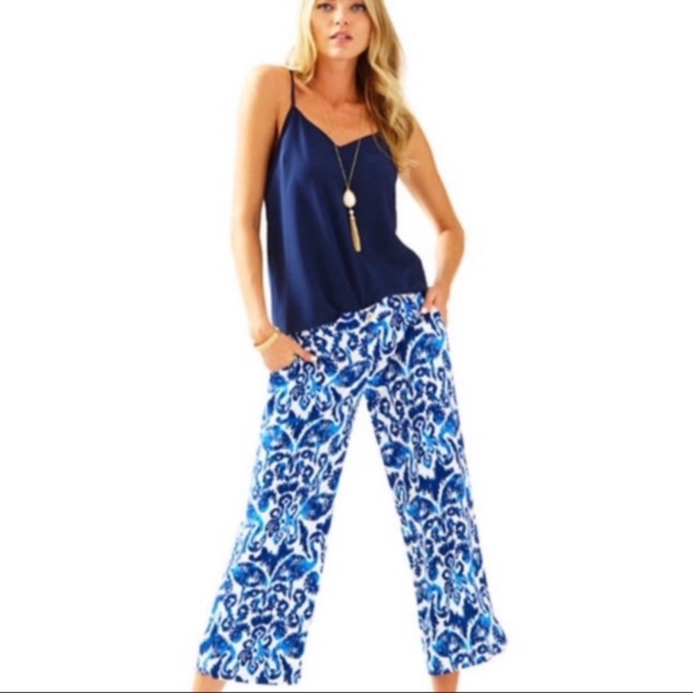 Lilly Pulitzer Lela Crop Pant. Size 0